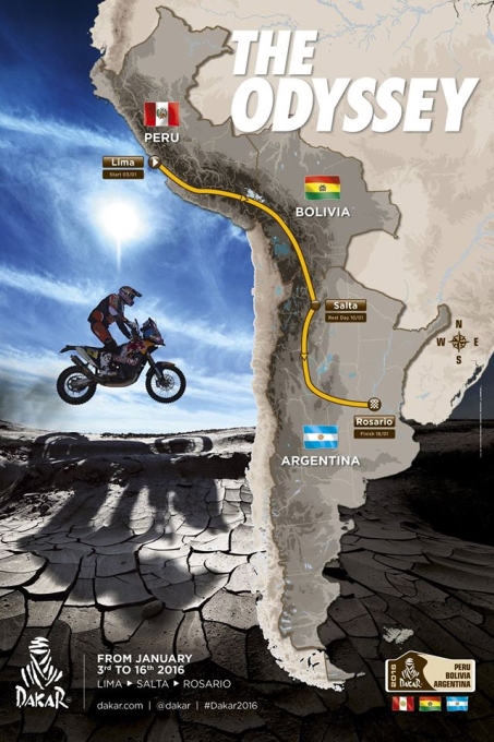 Dakar ROute 2016